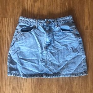 Denim skirt